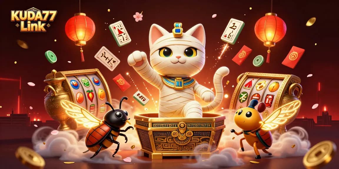 Mengakses KUDA77 Link untuk bermain slot dengan simbol keberuntungan dan pengalaman terbaik.