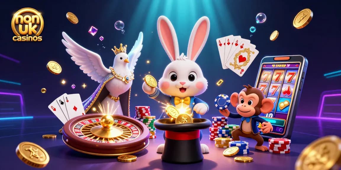 Experience thrilling adventures at non UK casinos with enchanting characters and vibrant gaming elements