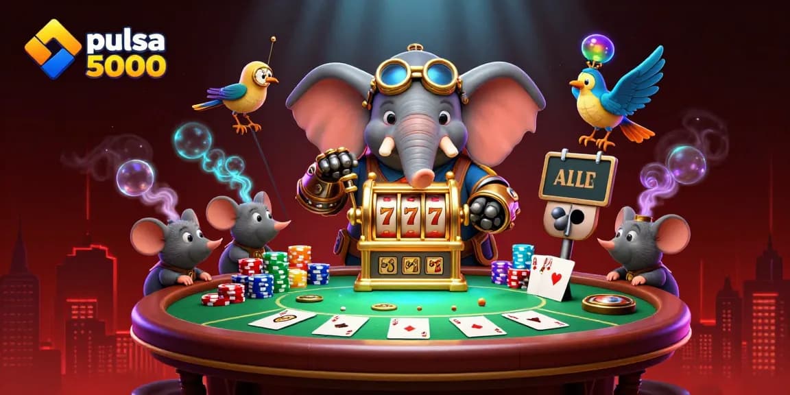 Menangkan slot pulsa 5000 di agen terpercaya dengan mesin slot dan karakter menarik.