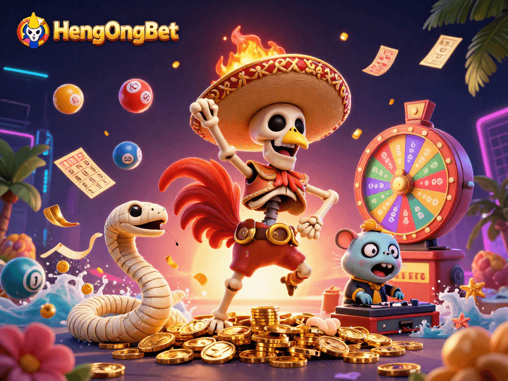 Engage in vibrant gaming excitement with HengOngBet's dynamic lottery experience.