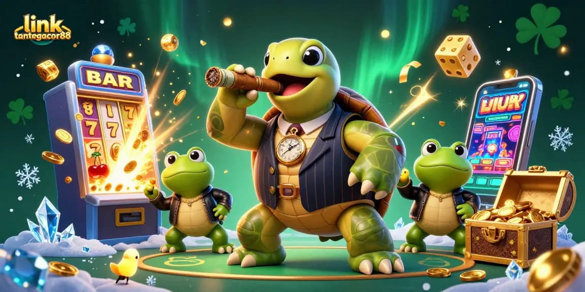 Gambarlah pengalaman seru bermain slot di link tantegacor88 dengan keceriaan jackpot dan simbol keberuntungan.