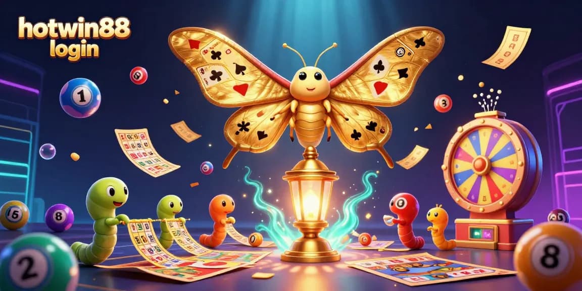 Win big with hotwin88 login amidst colorful casino elements and vibrant scenes.