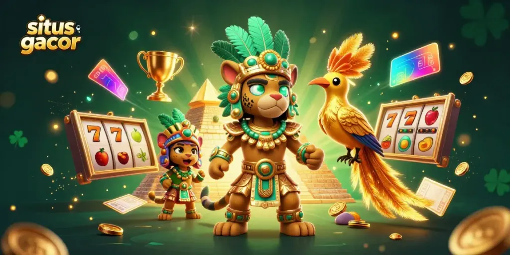 Menggali peluang menang di situs slot gacor dengan elemen permainan yang menarik dan karakter 3D unik.