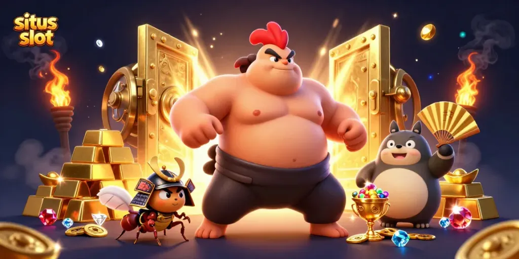 Menangkan situs slot dengan karakter unik di antara tumpukan kekayaan dan kemewahan.