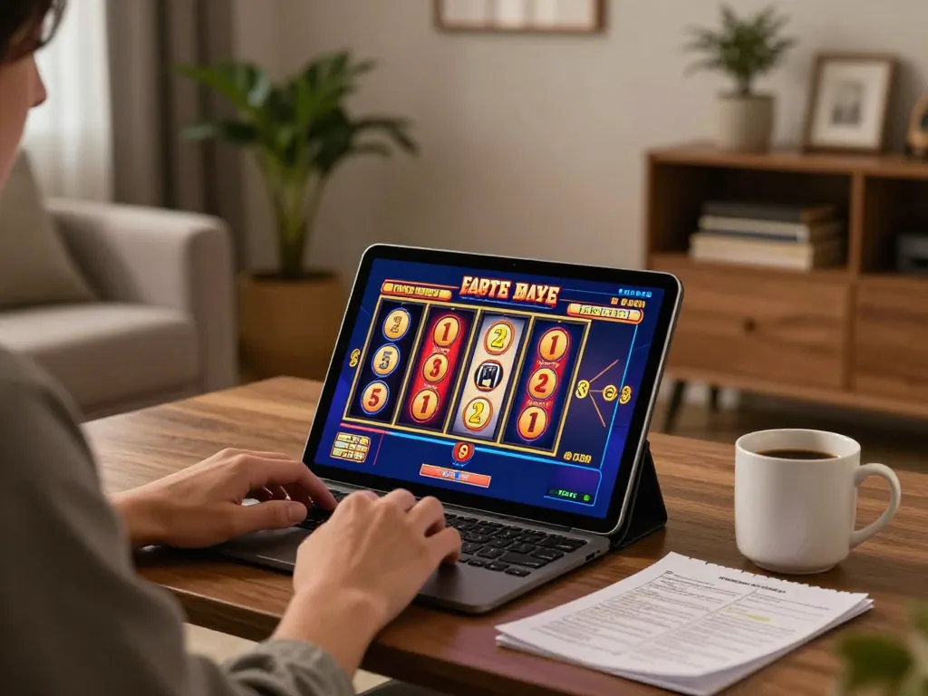 Terlibat dalam permainan slot yang mendebarkan di link hargatoto dari kenyamanan ruang tamu yang nyaman.