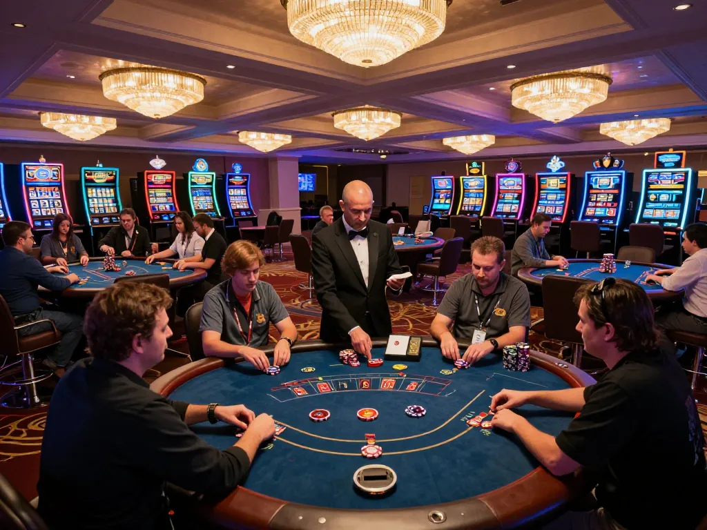 Players enjoying intense poker games at 789club, showcasing strategic gameplay in a vibrant casino atmosphere.
