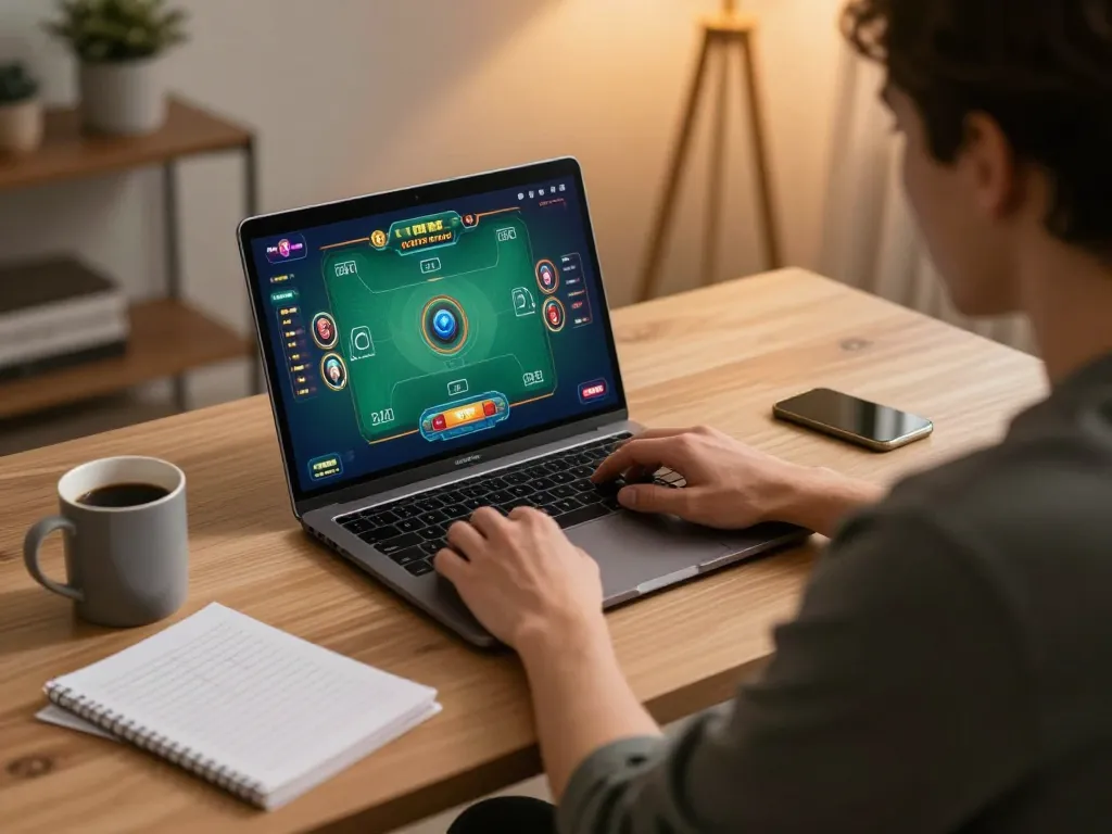 Play poker on luck88com while engaging in strategic gameplay at home, enhancing online gambling experience.