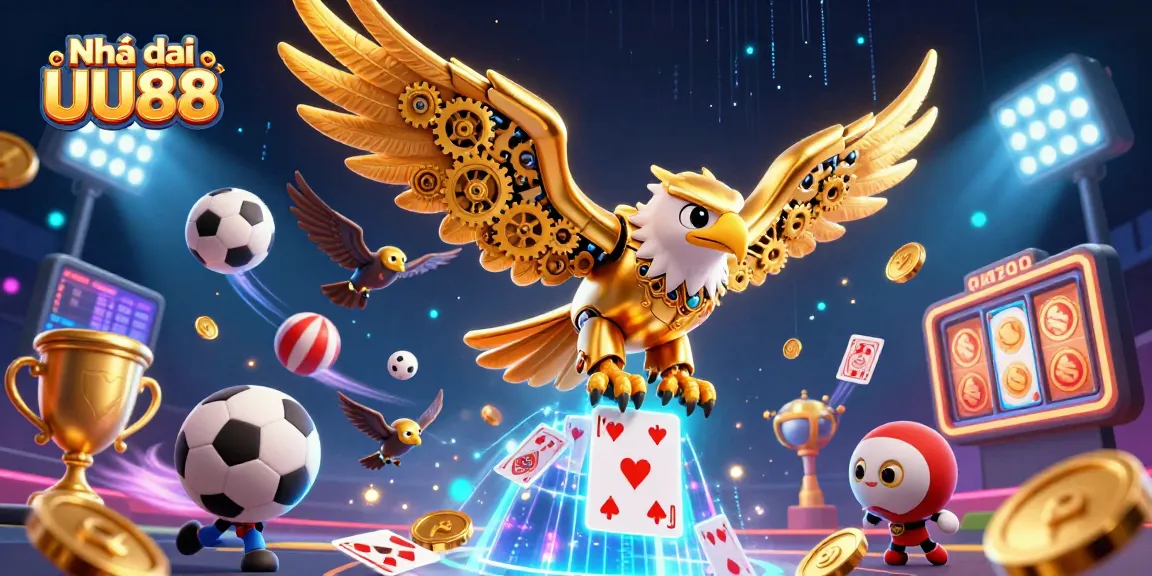 Engage with the thrill of Nhà cái UU88's vibrant gaming scene, featuring dynamic sports betting elements and an electrifying atmosphere.
