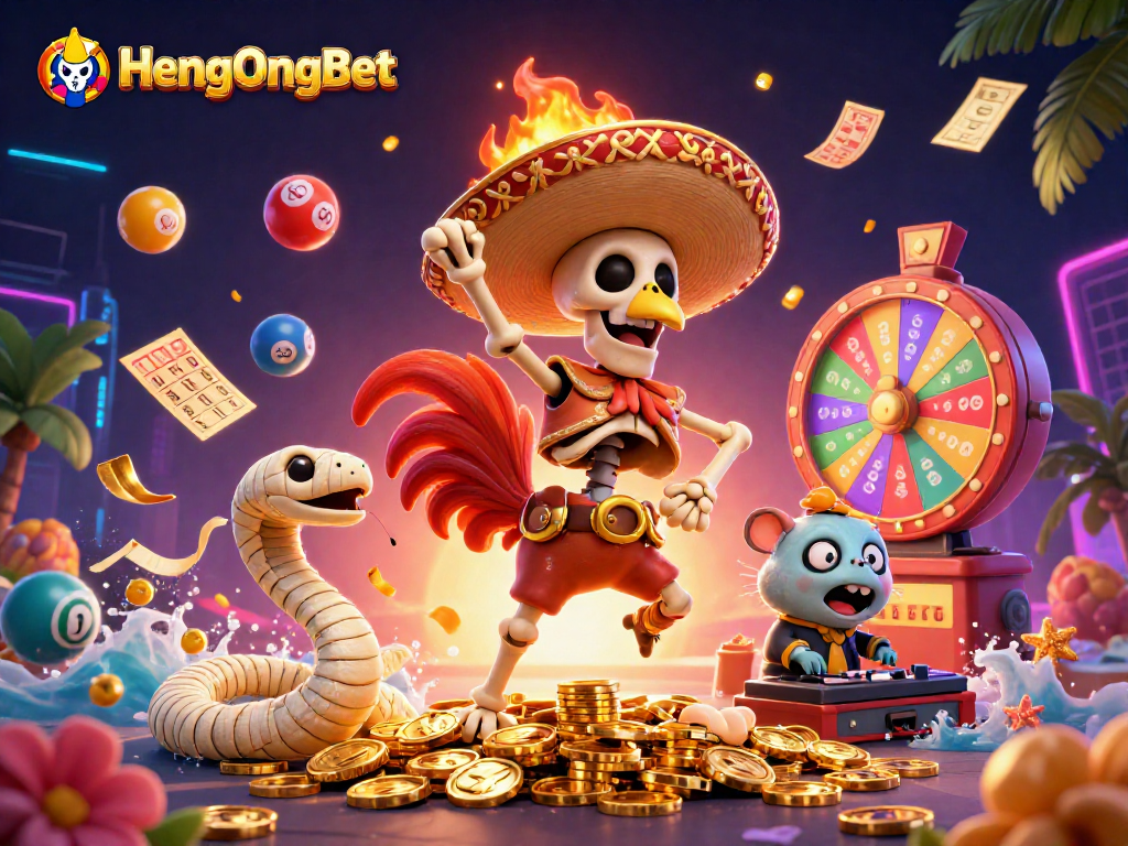 Engage in vibrant gaming excitement with HengOngBet's dynamic lottery experience.