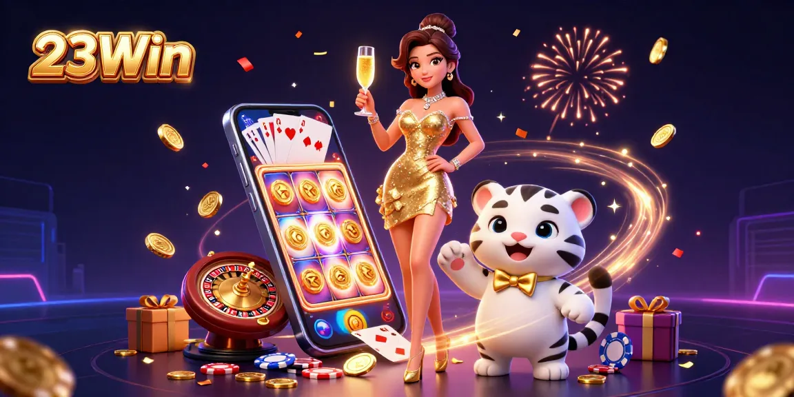 Win big at 23Win while enjoying exciting slots and games in a vibrant casino scene.