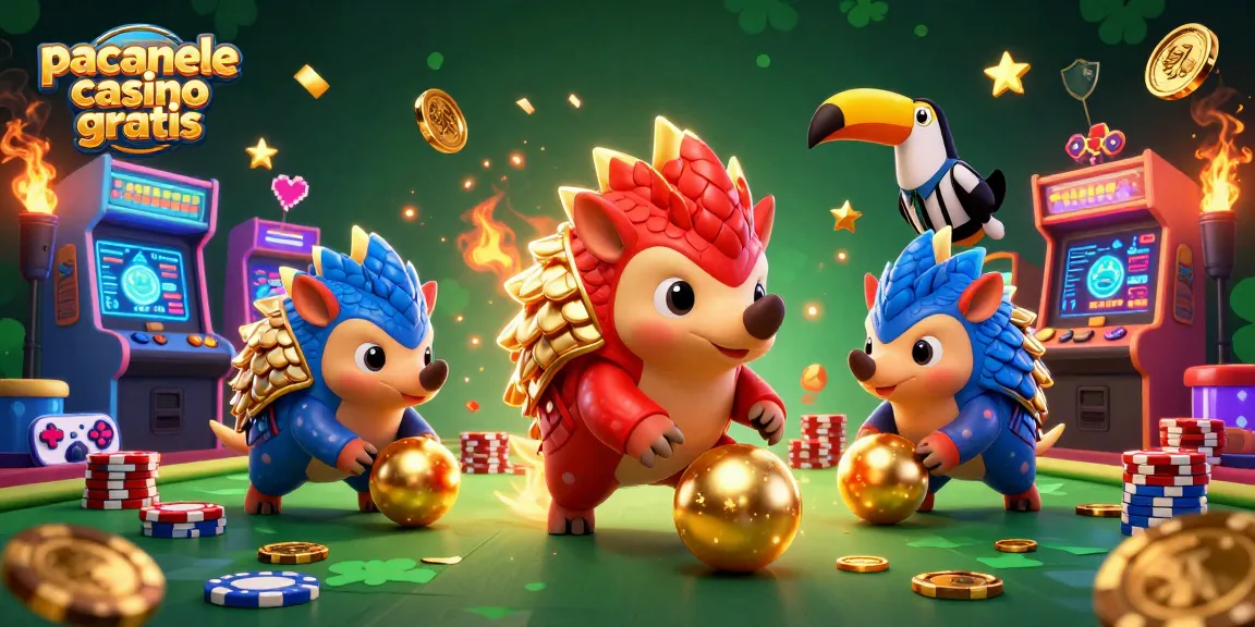 Joacă păcănele casino gratis cu personaje colorate și elemente captivante în acest peisaj dinamic.