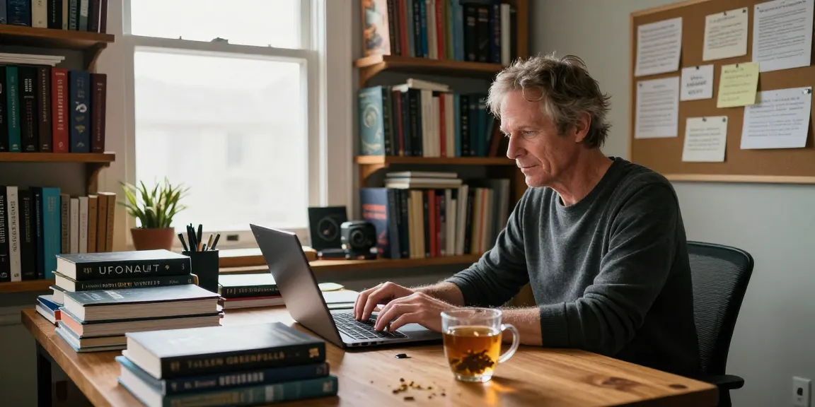 Explore T. Allen Greenfield's workspace and insights at https://tallengreenfield.com, where spirituality meets UFO studies.