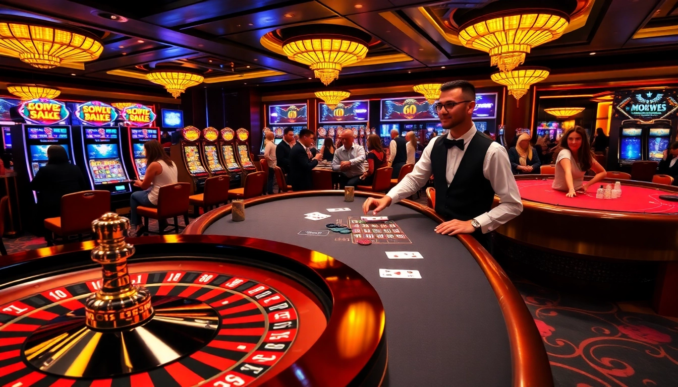 Experience excitement at SODO CASINO 66 with engaging games and elegant casino tables.