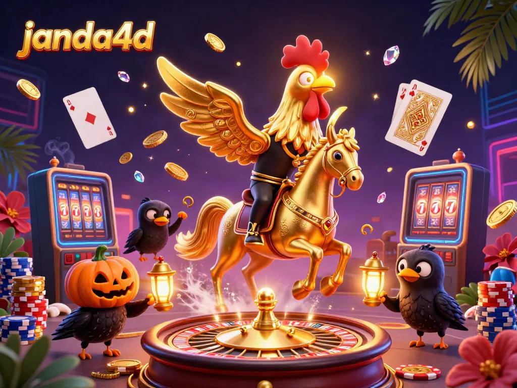 JANDA4D menghadirkan ilustrasi kasino digital yang menakjubkan dengan gambaran unik dan elemen permainan menarik.