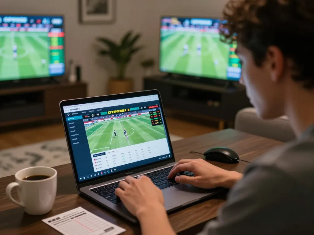 Engaging online sports betting moment on OPEN88 platform with live events