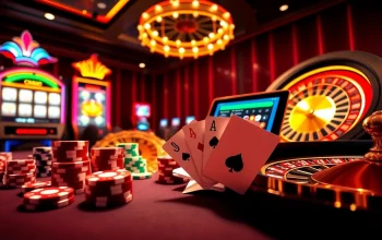 C168 gamers celebrate a win at a luxurious casino table with poker chips and dice.
