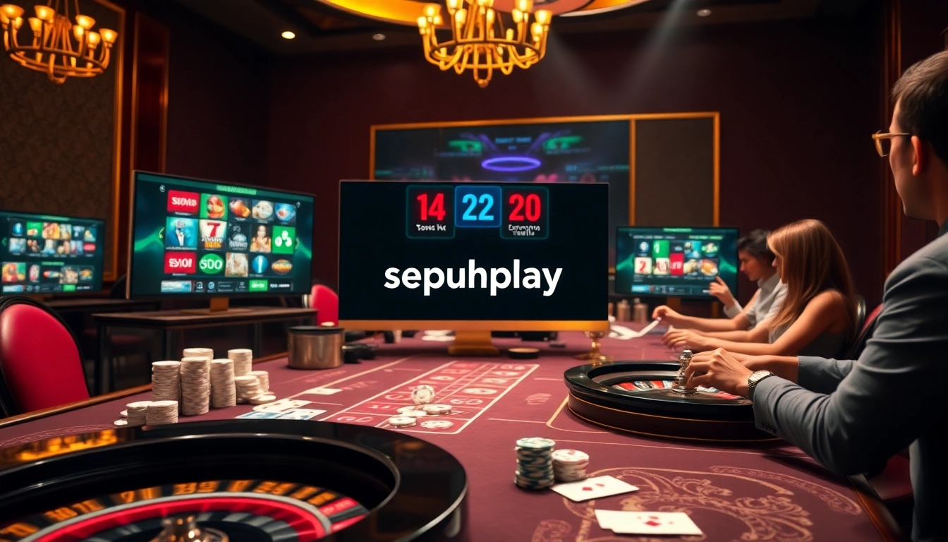 Experience the excitement of winning with the sepuhplay link at vibrant casino tables.