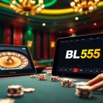 Experience thrilling wagers at BL555 with vibrant casino tables and dynamic gameplay.